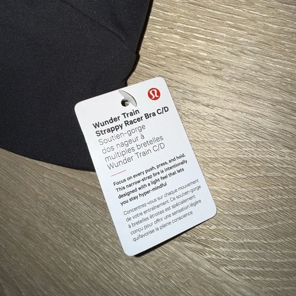 NWT Lululemon Wunder Train Strappy Sports Bra - Picture 3 of 6